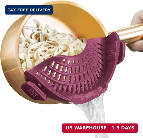 Clip strainer silicone - silicone, for
